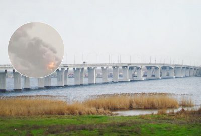 ЗСУ знищили переправу росіян під Антонівським мостом, запуск якої анонсував зрадник Стремоусов ЗСУ знищили переправу росіян під Антонівським мостом, запуск якої анонсував зрадник Стремоусов