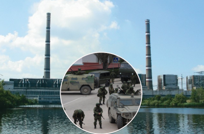 Запорожская ТЭС, российские оккупанты