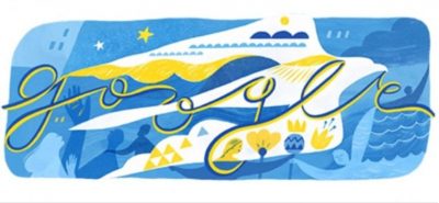 Google присвятив дудл Дню Незалежності