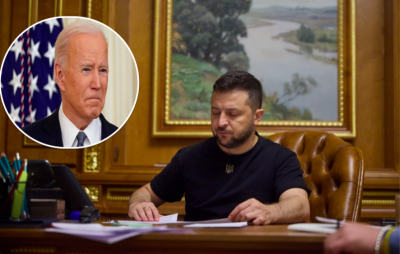 Зеленський, Байден