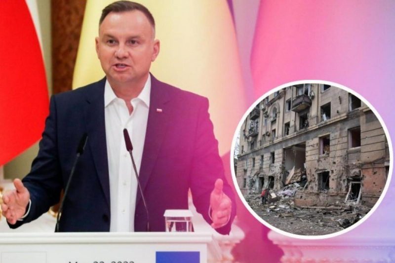 Зверствуют ровно также: Дуда сравнил русских оккупантов с нацистами