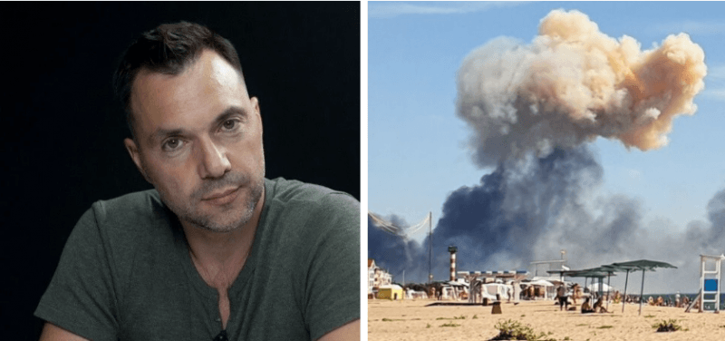 "Есть две версии": Арестович допустил удары по Крыму из украинского оружия