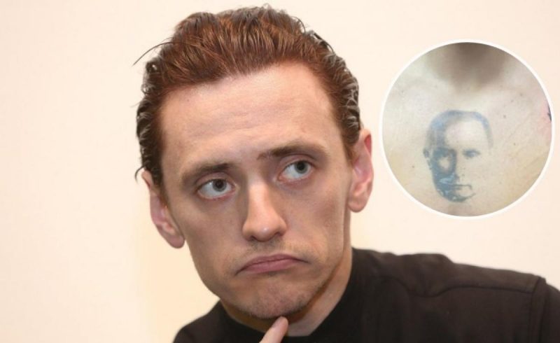 Танцору Путин мешает: балерун из Херсона сделал три тату с лицом русского диктатора и "получил" в Сети