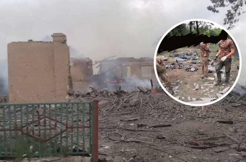 "Нет больше, всё под завалами": появились кадры уничтоженной базы "вагнеровцев" в Попасной