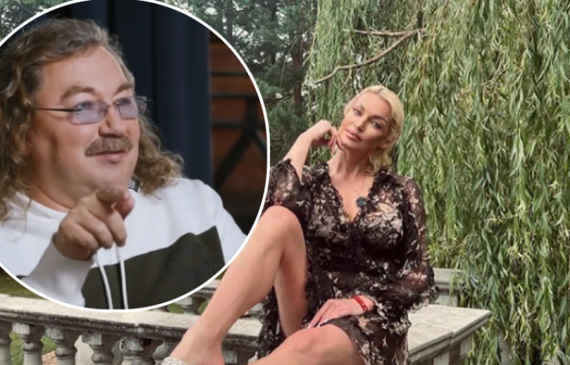 "Они у вас не соединяются?": Волочкова расставила ноги на камеру, Николаеву понравилось