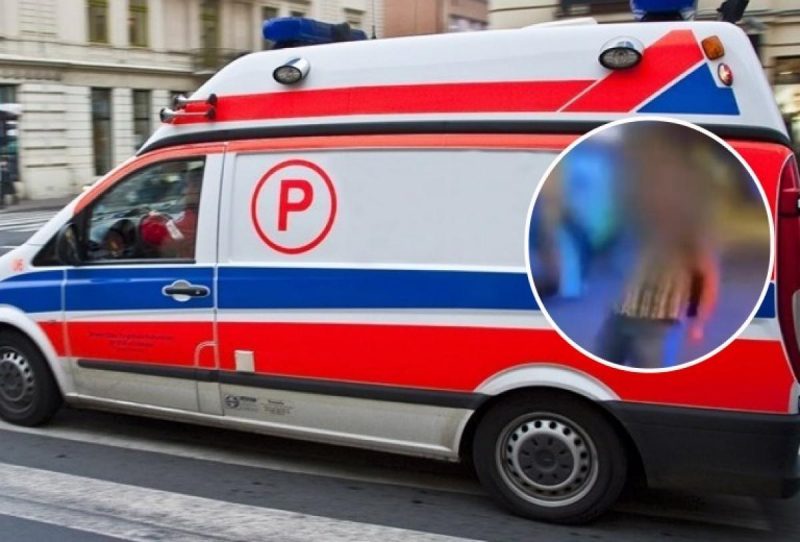 В Польше полиция скрутила пьяного русского, который бросался на медиков и кричал "Я люблю Путина!"