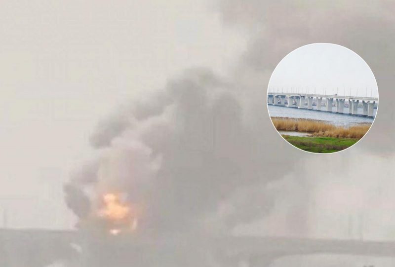 Армия Украины мощно ударила по Антоновскому мосту, когда войска РФ везли боеприпасы – Хлань