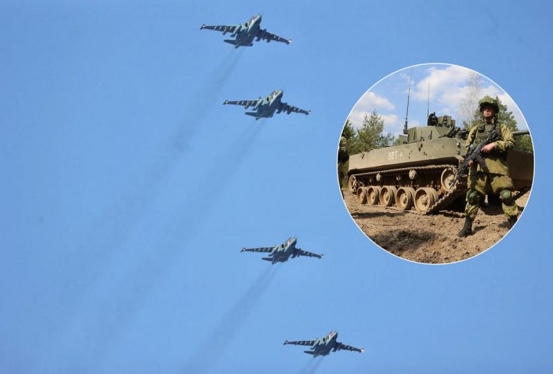 Путін зібрав сотні одиниць авіації біля кордонів України, бо боїться контрнаступу ЗСУ – експерт