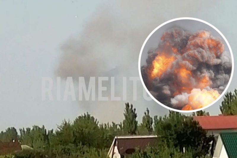 В Мелитополе прогремели 4 взрыва: ВСУ попали в "глаза" врага, у оккупантов много потерь
