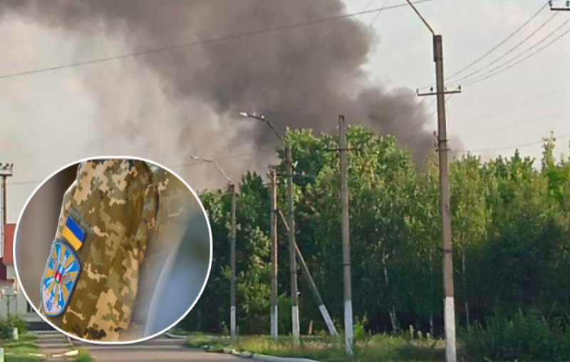 В окупованому Херсоні гримлять вибухи: чорний стовп диму піднявся в небо