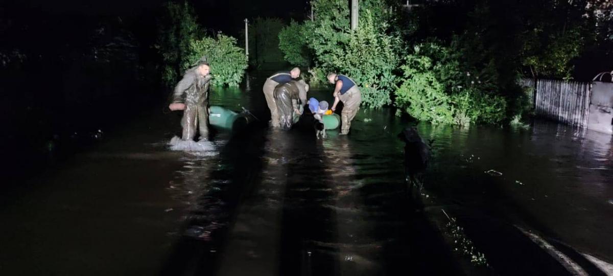 Кривий Ріг затопило через ракетний удар РФ