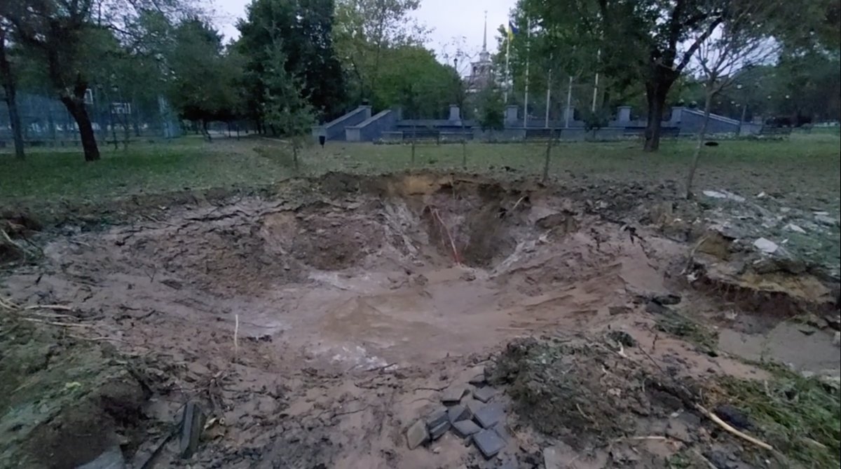 Последствия ночных ракетных ударов по Николаеву 