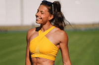 Стрибунка в довжину Марина Бех-Романчук захопила підтягнутим тілом і бронзовою засмагою в Монако