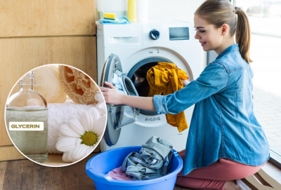 стирка, глицерин