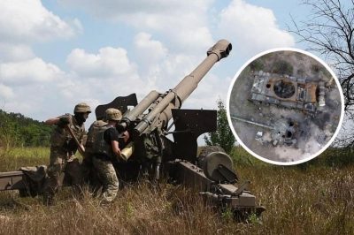 Украинские военные, ВСУ, уничтоженная российская техника