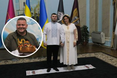 Залужный зарегистрировал брак: в Киеве состоялась уникальная свадьба украинского офицера