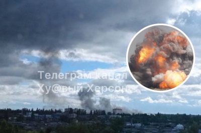 У Мелітополі і Херсоні потужні вибухи: прильоти по військовій базі окупантів і штабах РФ