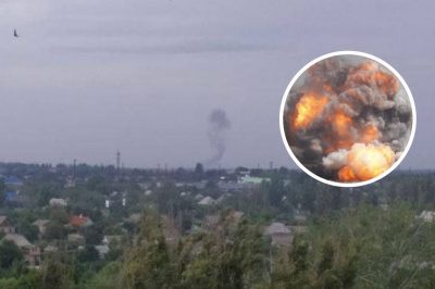 Мелитополь, взрыв на аэродроме