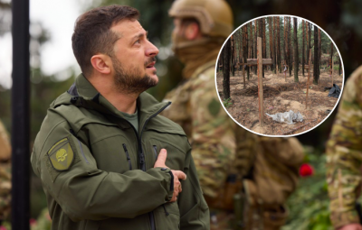 Зеленський в Ізюмі Зеленський в Ізюмі