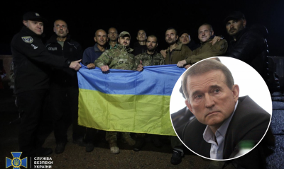 Віктор Медведчук, обмін полоненими Віктор Медведчук, обмін полоненими