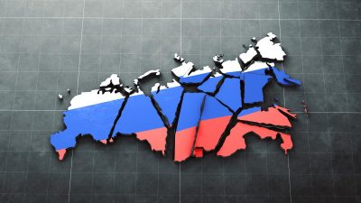 Розпад Росії, карта Росії