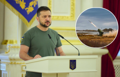 Володимир Зеленський, ППО NASAMS Володимир Зеленський, ППО NASAMS
