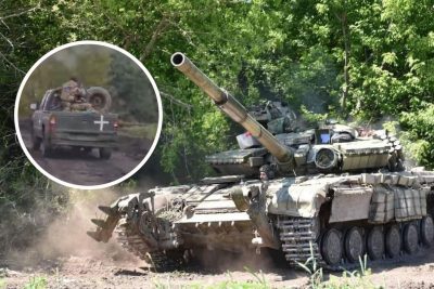 Украинские военные, ВСУ, танк