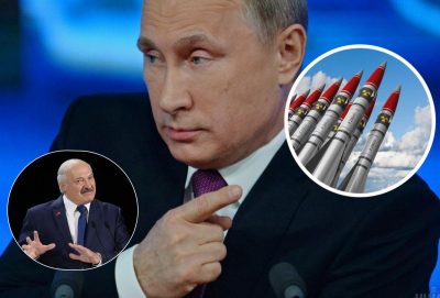 Путін, Лукашенко, ядерна зброя Путін, Лукашенко, ядерна зброя