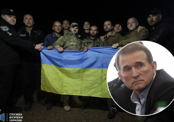 Кума Путіна Медведчука віддали Росії в обмін на 200 полонених захисників України - СБУ