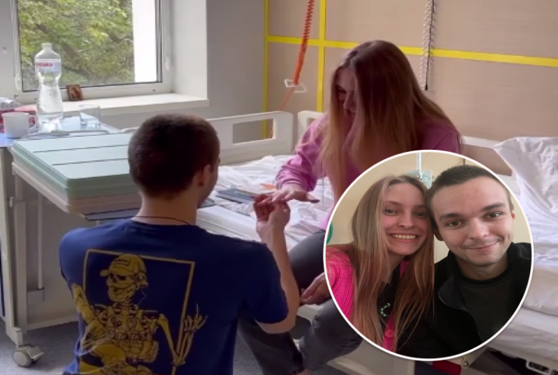 Захисник Маріуполя зворушливо освідчився дівчині після повернення з полону: все відбулося у лікарні