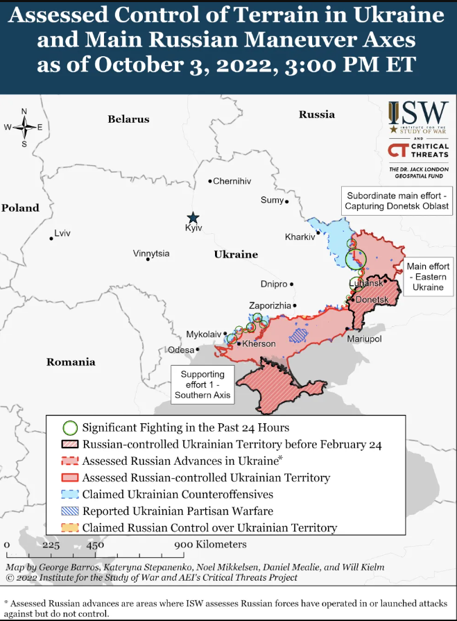 Армія Україна в Донецькій та Херсонській областях прорвала 'оборону' елітних військ Росії - ISW