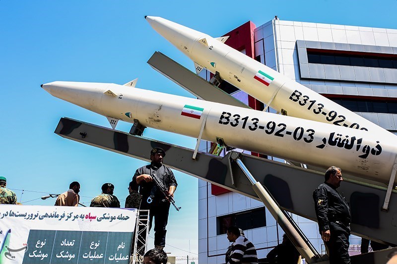 иранская ракета Zolfaghar