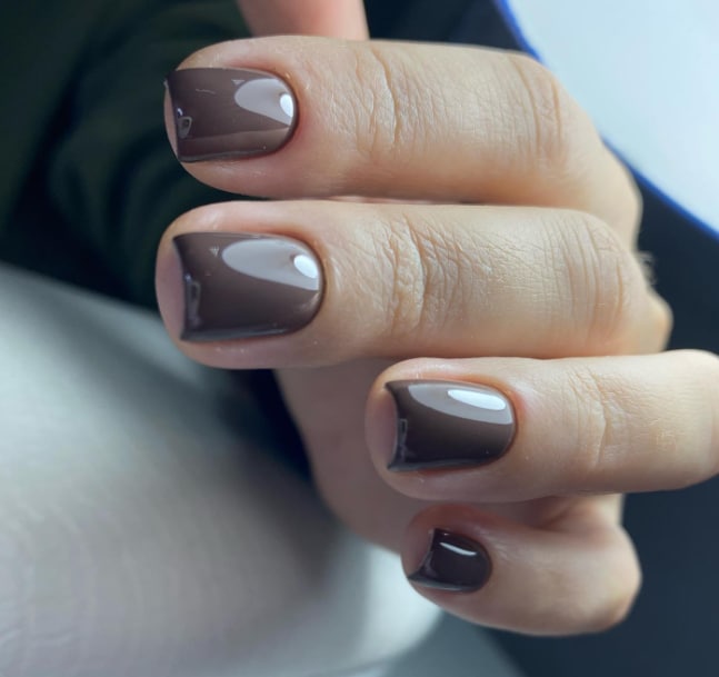 Шоколадный маникюр 2022 Шоколадный маникюр 2022