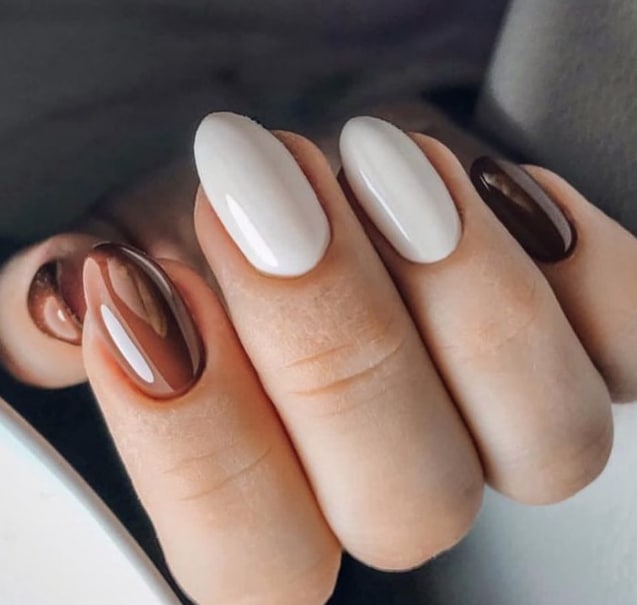 Шоколадный маникюр 2022 Шоколадный маникюр 2022