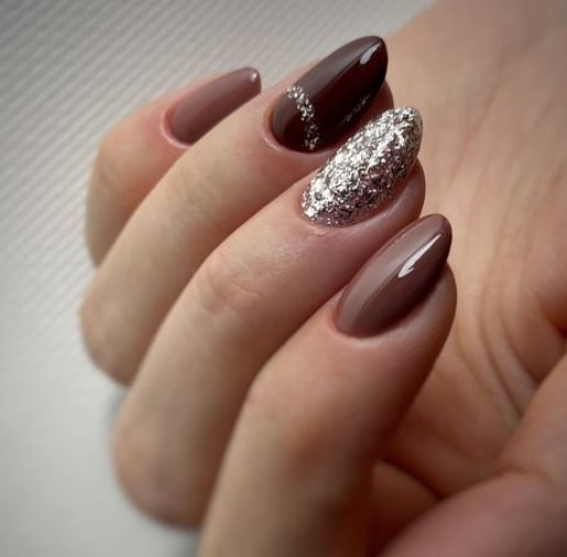 Шоколадный маникюр 2022 Шоколадный маникюр 2022