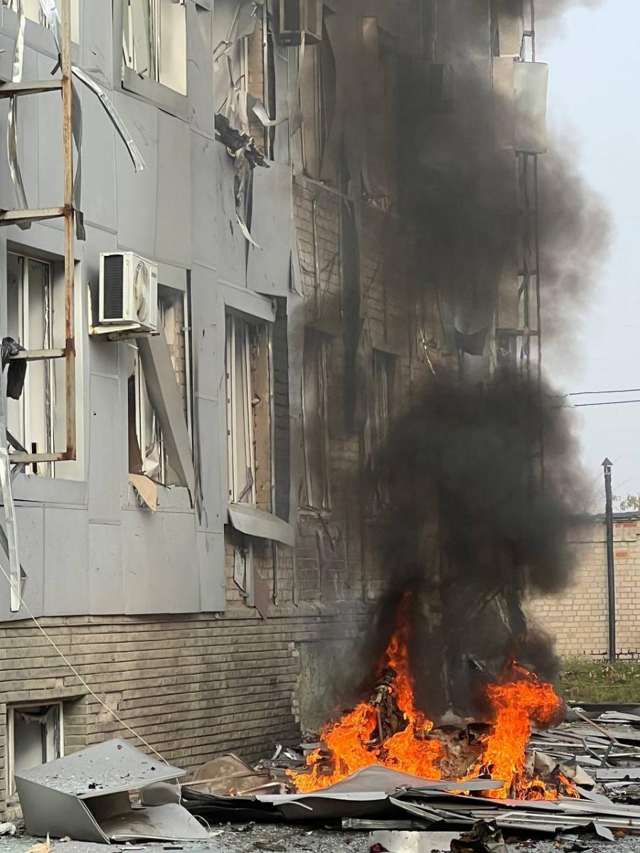 Взрыв в Мелитополе