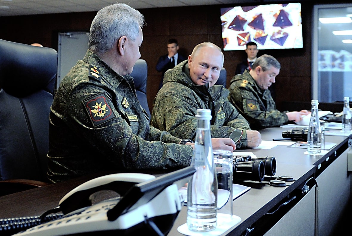 Путін, Герасимов, Шойгу Путін, Герасимов, Шойгу