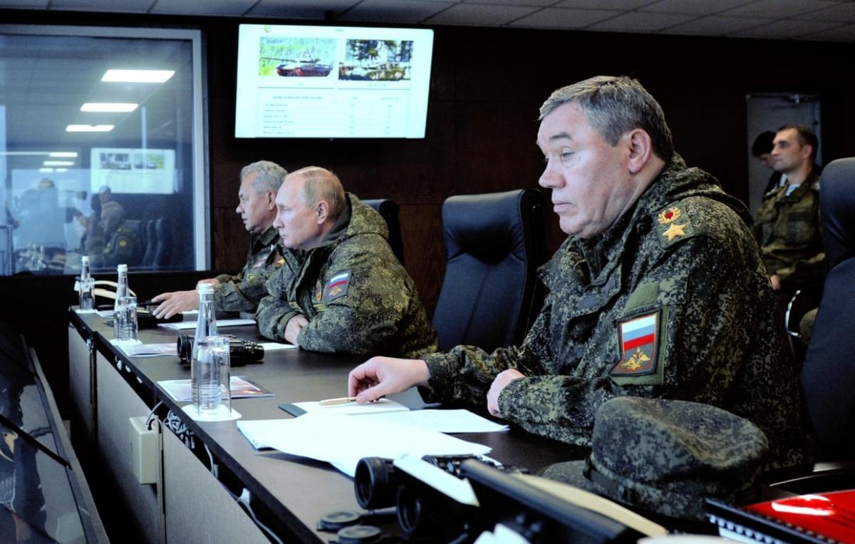Путін, Герасимов, Шойгу Путін, Герасимов, Шойгу