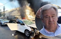 Генсек ООН глибоко шокований загибеллю людей і падінням десятків ракет на українські міста