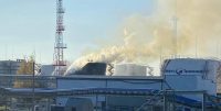 У Бєлгороді нові прильоти: сталася велика пожежа на нафтобазі