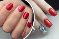 Червоний манікюр невимовної краси: 8 дивовижних варіантів на осінь 2022