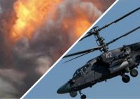 Уламки розкидало на сотні метрів: у РФ вибухами розкурочило два вертольоти Ка-52