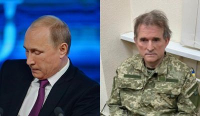 ФСБ була категорично проти, але Путін наполіг на обміні захисників Маріуполя на Медведчука - WP