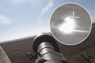 Защитники Украины сбили российский вертолет Ка-52 на Запорожье