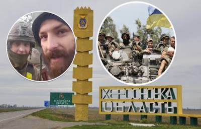 Українські бійці зайшли у два села на Херсонщині: місцеві зустріли ЗСУ зі сльозами на очах
