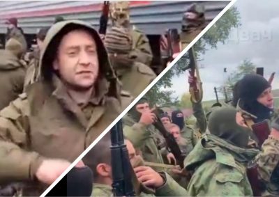 Бунт в РФ: московские чмобики отказались ехать на войну в Украину