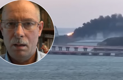 Жданов про вибух на Кримському мосту: це була ракета, яка "передала привіт" російським С-400