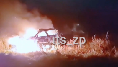 На Запоріжжі самоліквідувався окупант: на трасі вибухнула ворожа автівка