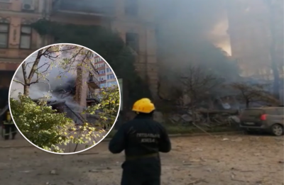Під завалами чутно голоси людей: з'явилися кадри з місця попадання "шахіда" по будинку в Києві