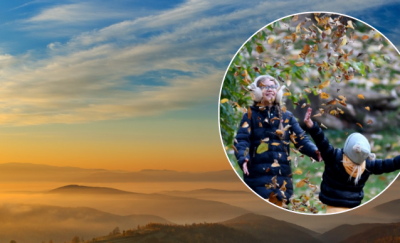 Осень, погода